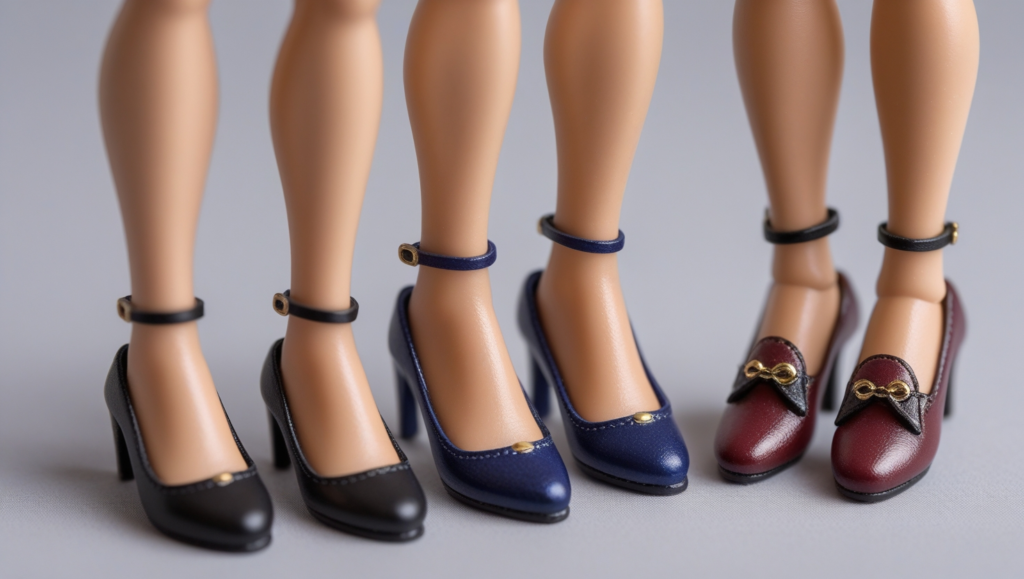 1/6 Scale Female Flat Shoes
