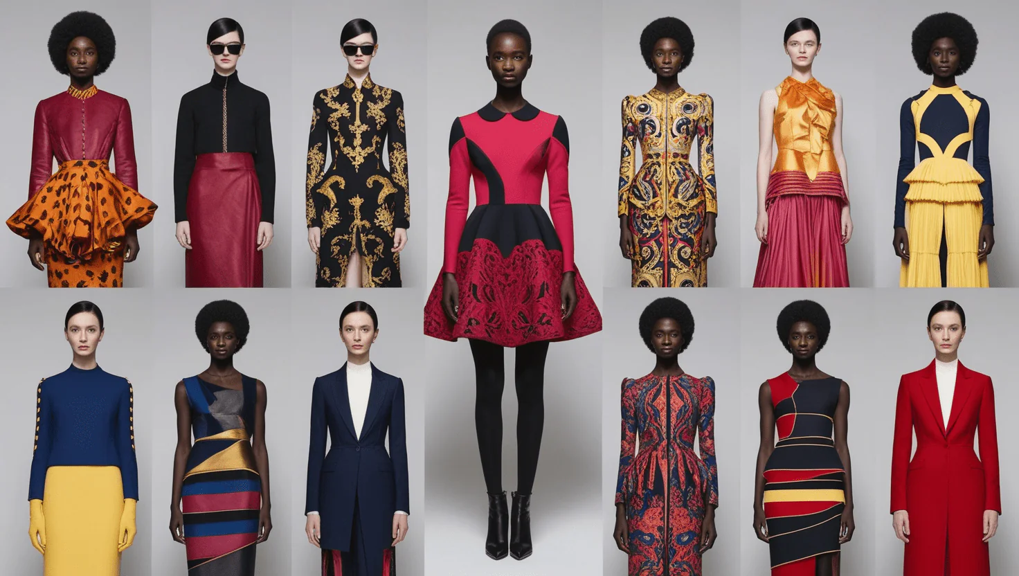 Y/Project A/W 24 Look 47 Dress