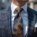 Charvet Geometric-Jacquard Silk Tie