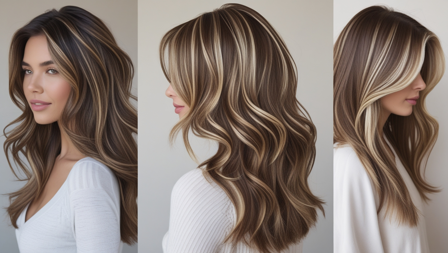 Radiant Brown with Blonde Highlights: NO:1 Bold and Gorgeous Transformation