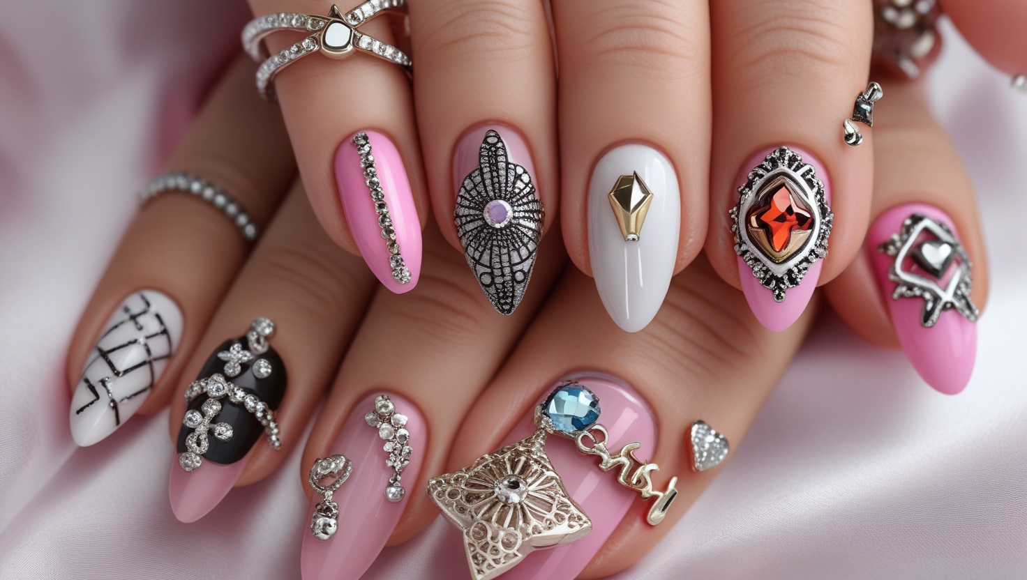 Nail Charms: Beautiful Accessories for Nail Art 2025