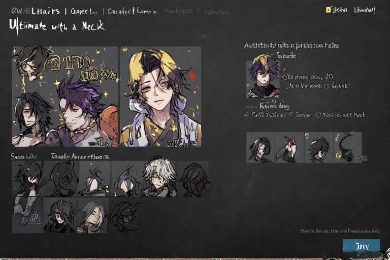AQW Male Hairs with a Neck: Ultimate Style Guide