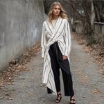 The Ultimate Guide to Thin Striped Cotton Two Tone Fisherman Capri Wrap Pants