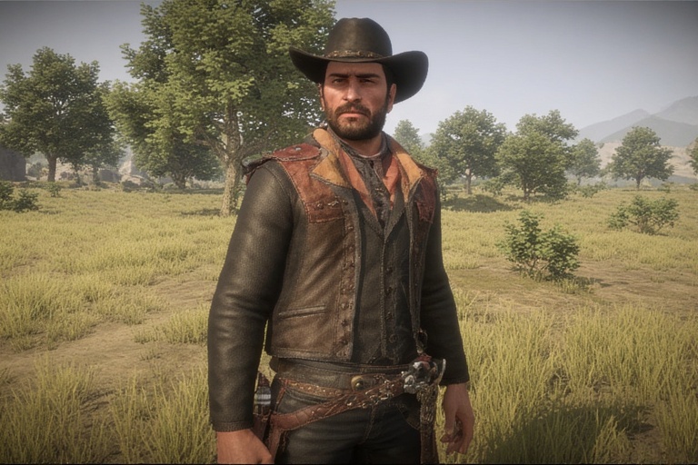 Lenny’s Gunslinger Jacket Revisited: A Timeless Mod for Red Dead Redemption 2