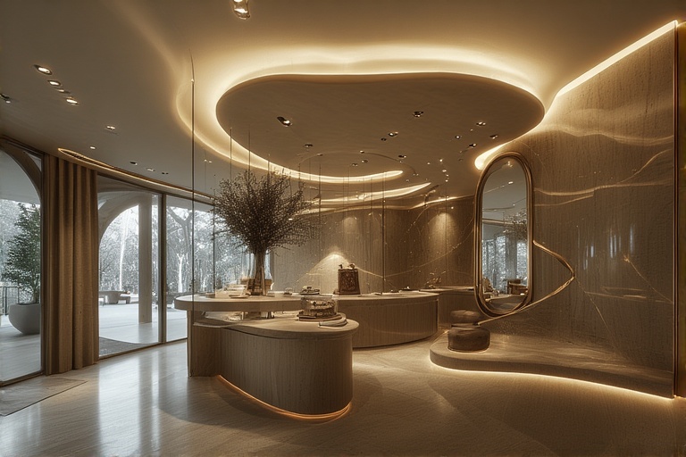 The Art and Elegance of Beautiful Fashion House Design